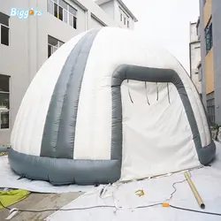 ПВХ Материал купольная кемпинговая палатка надувная кемпинговая палатка для вечерние использовать