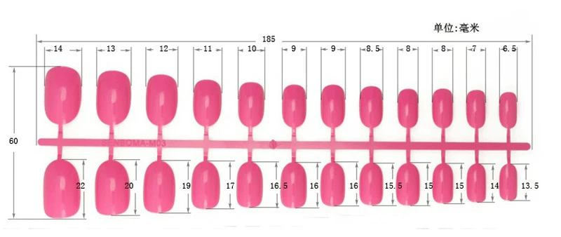 24 шт Горячая Мода конфеты цвет накладные ногти законченный дизайн 65 опционально