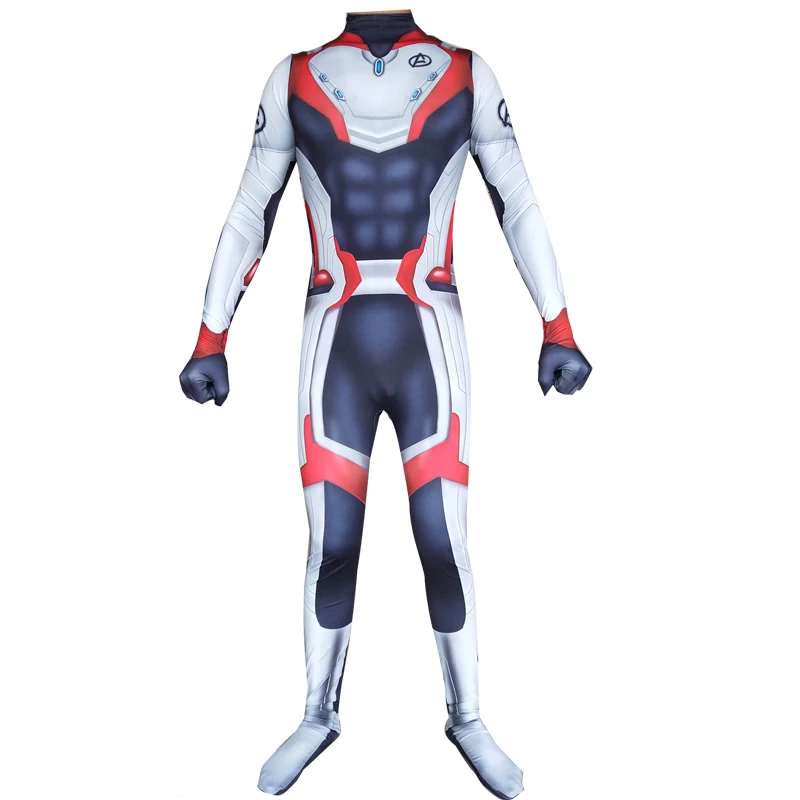 Avengers Endgame Quantum Realm Cosplay Costume Kids Superhero Costume Adult Men Halloween Costume For Adult Jumpsuit Suit