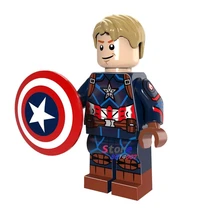 50 шт. Супер герои marvel dc comics модель Капитан Америка битва атома строительные блоки, друзья хобби Игрушки для мальчиков