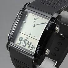 Mode Numérique Montre À Quartz Montre Électronique 2016 Nouvelle Montre Militaire LED Montre Hommes Wristwaches Relogio Masculino Silicone Bande