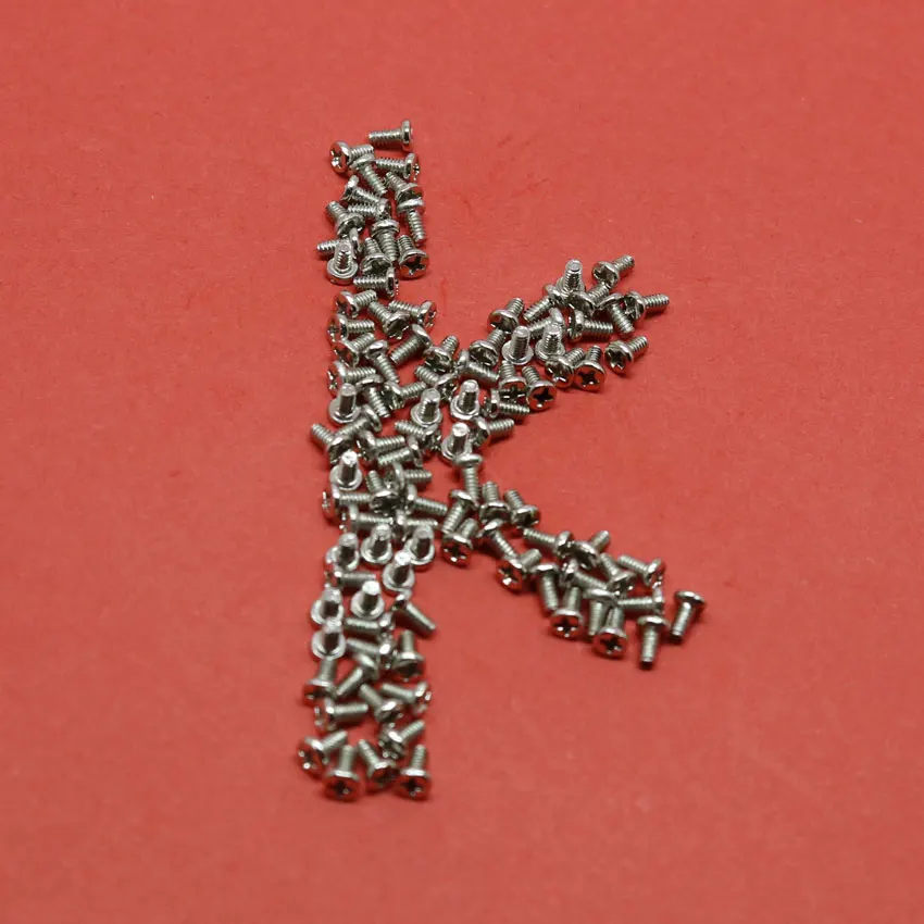 

ChengHaoRan White round head,M1.4*2.5 Cellphone Smartphone Screws Set Kit Wafer Head,LS-011