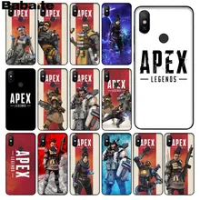 Популярный черный мягкий резиновый чехол для телефона Babaite game Apex