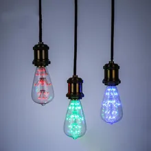 E27 220 В 12 Вт ST64 Edison Ретро светодиодный Starlight лампа накаливания ампулы винтажные лампы Эдисона