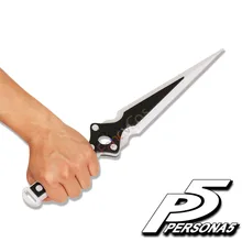 Персональный 5 Джокер кинжалом ПВХ Хэллоуин Аниме игры косплей костюм реквизит PS4 Необычные