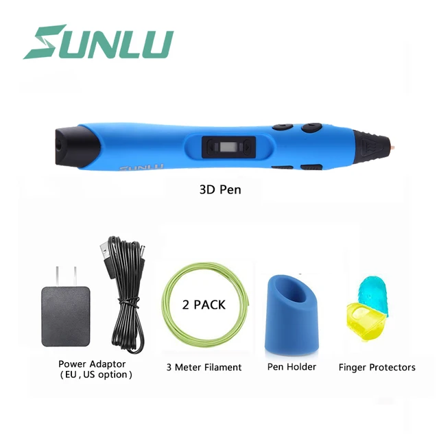 Special Price Creative 3D Pen With LED Screen Support PLA&ABS Filament Temperture Adjustable 3D Printing Pens Children Drawing DIY Gifts