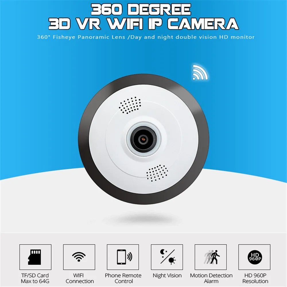 FUERS-960P-Ip-Camera-360-Degree-Panoramic-Home-Security-Mini-Camera-Wifi-P2P-Fisheye-Surveillance-Cameras