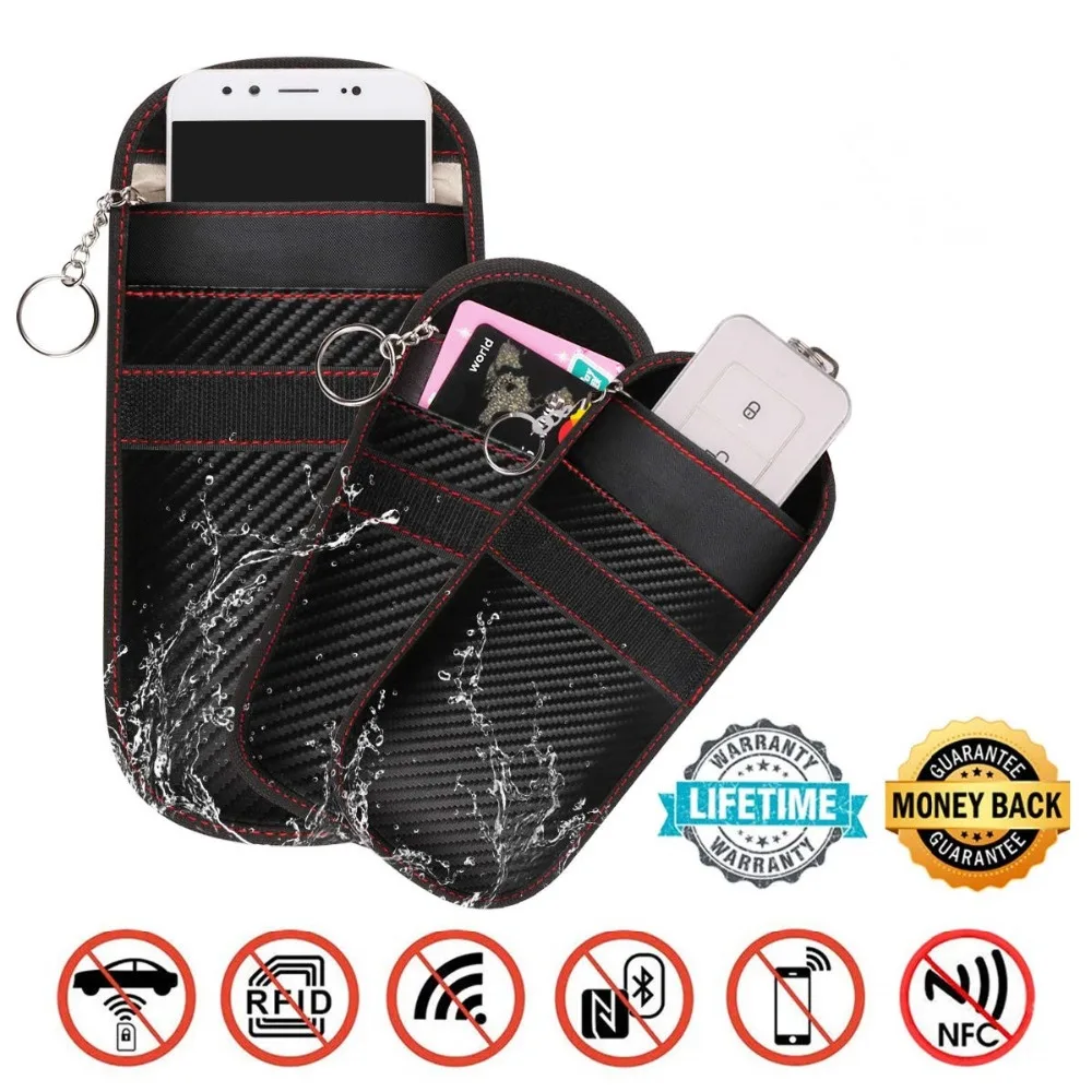 

Signal Blocker Bag for Phone Anti-spying GPS RFID 3G 4G 5G Anti-tracking Pouch EMF Protection Anti-radiation Bag cae