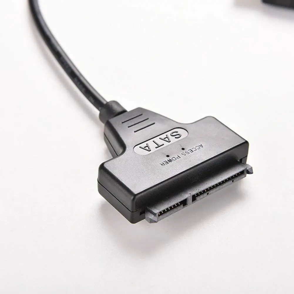 Горячая Распродажа USB 2 0 для SATA 7 + 15 Pin 22Pin адаптер кабель жесткого диска 5