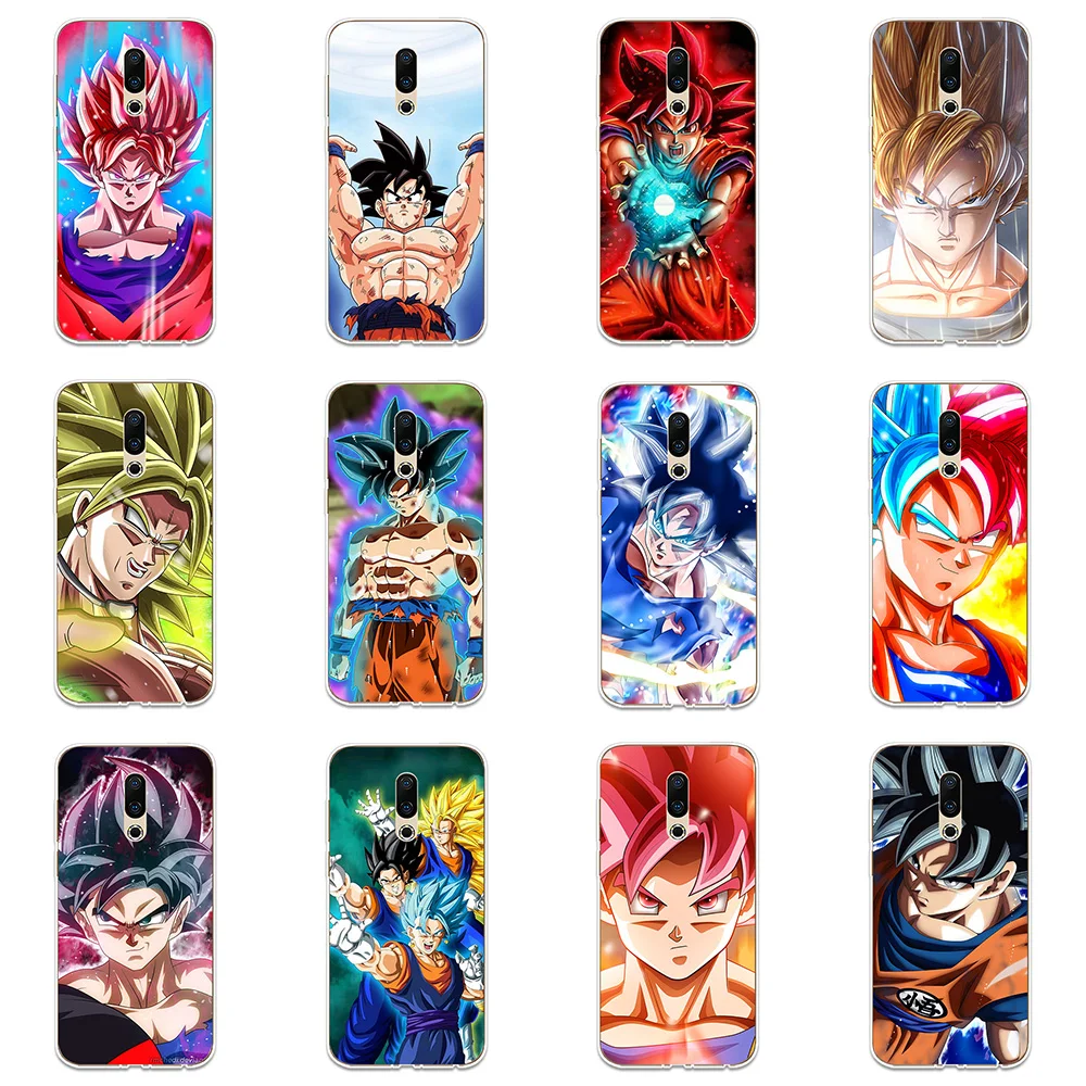 Dragon Ball Super Silicone Phone Case Couqe Fundas For Meizu 15 16 Lite Plus 16X Note 8 Pro 6 7 X8 U10 U20 Shell Soft Cover |