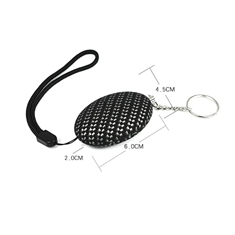 

10pcs/Lot Portable Keychain Personal Security Alarm Anti-Attack Self Defense Emergency Alarms Keyring for Women Kids Girls