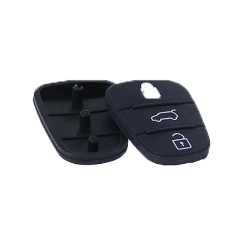 

2Pcs 3 Button Remote Key Fob Case Rubber Pad For Hyundai I10 I20 I30 Flip Key Key Shell Case For Car Drop Ship