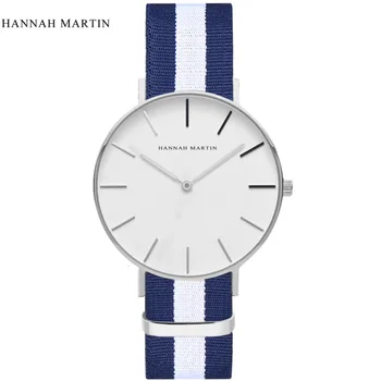 

New Design Men Women Fashion Casual Sport Clock Classical Nylon Analog Quartz Wristwatch Reloj Mujer Relogio Masculino