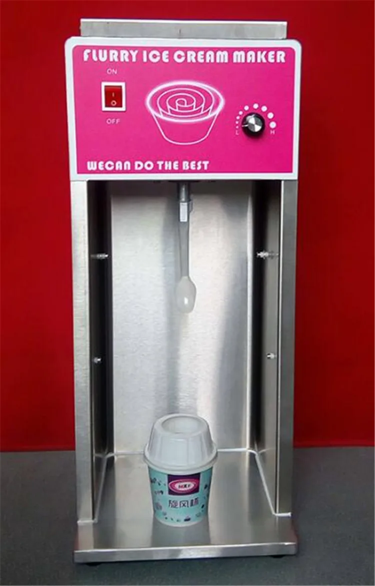 Factory supply commercial 350w mcflurry machine ice cream flurry maker