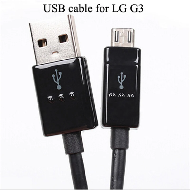  Original Quality 100% Genuine USB Data Sync mobile phone Charger Cable For LG G4 G3 G2 G Flex 2 G Pro 2 Nexus 5 4 D585 D802 D958 