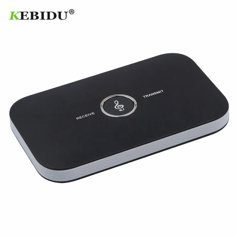 

KEBIDU B6 2in1 Bluetooth 4.0 Transmitter&Receiver Wireless A2DP 3.5mm Aux Audio Adapterfor TV / Home Stereo /Smartphone