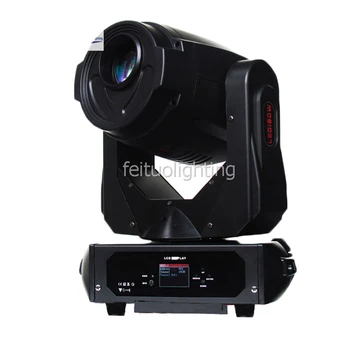 

Disco stage light 180w dmx gobo projector spot led moving head rotating Effect wheel with 3 facets