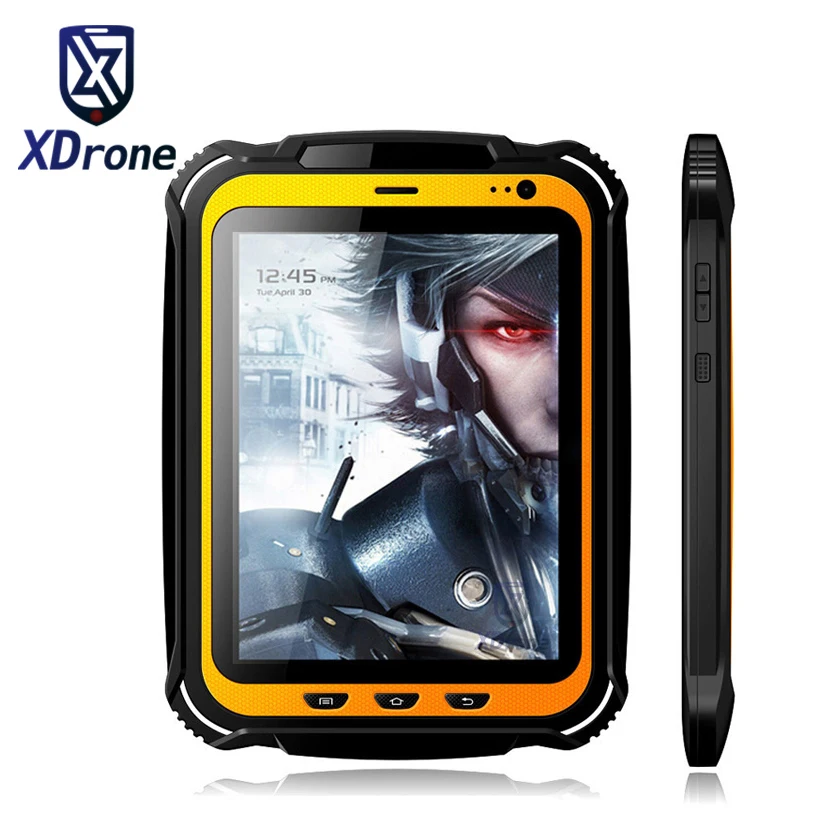 

China Rugged tablet PC Phone IP67 Android Waterproof Shockproof Quad core 7.85" Screen 2GB RAM GPS NFC 15000mAH Big Battery