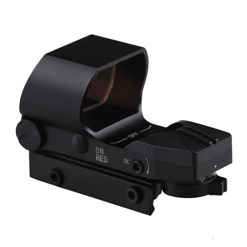BIJIA Red dot 20 мм рельсовый прицел охотничья Оптика Тактический голографный рефлекс 4
