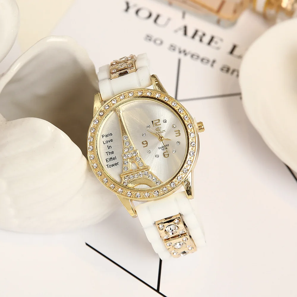 

RINNADY Brand Irregular Design Fashion Creative Women Watches 2017 Rubber Colors Quartz Ladies watch relogio feminino