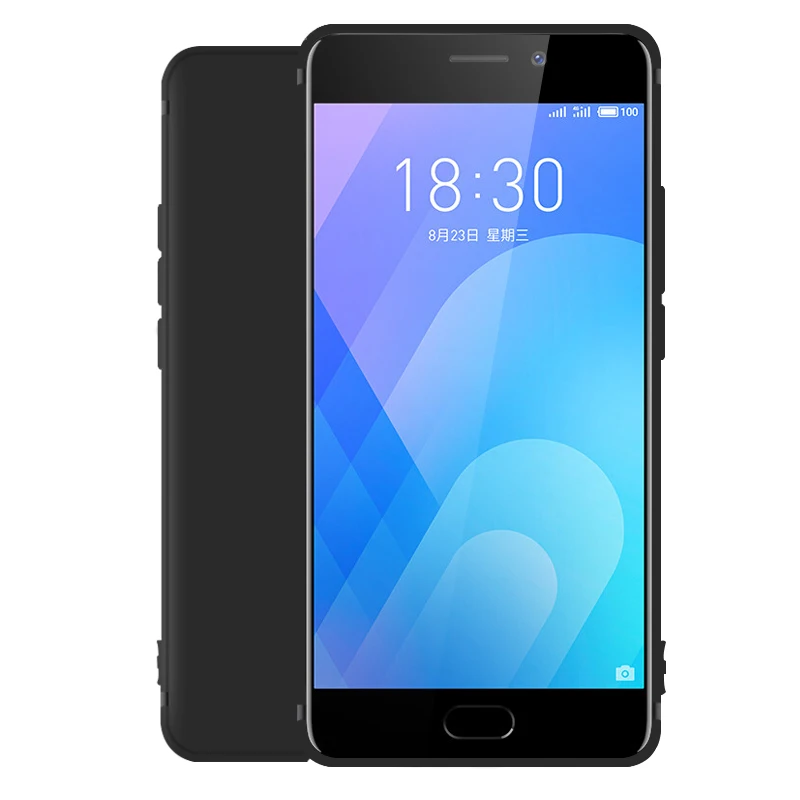 Case For Meizu M6 Note Case Cover 5.5 inch Plastic Frosted Phone Case For Meizu M6 Note Back Cover Lu