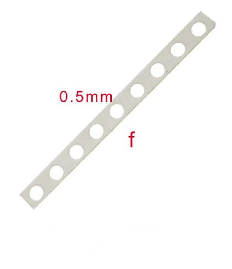 

Embroidery machine parts good quality Cusion Rubber for 9 needles 0.5mm thick