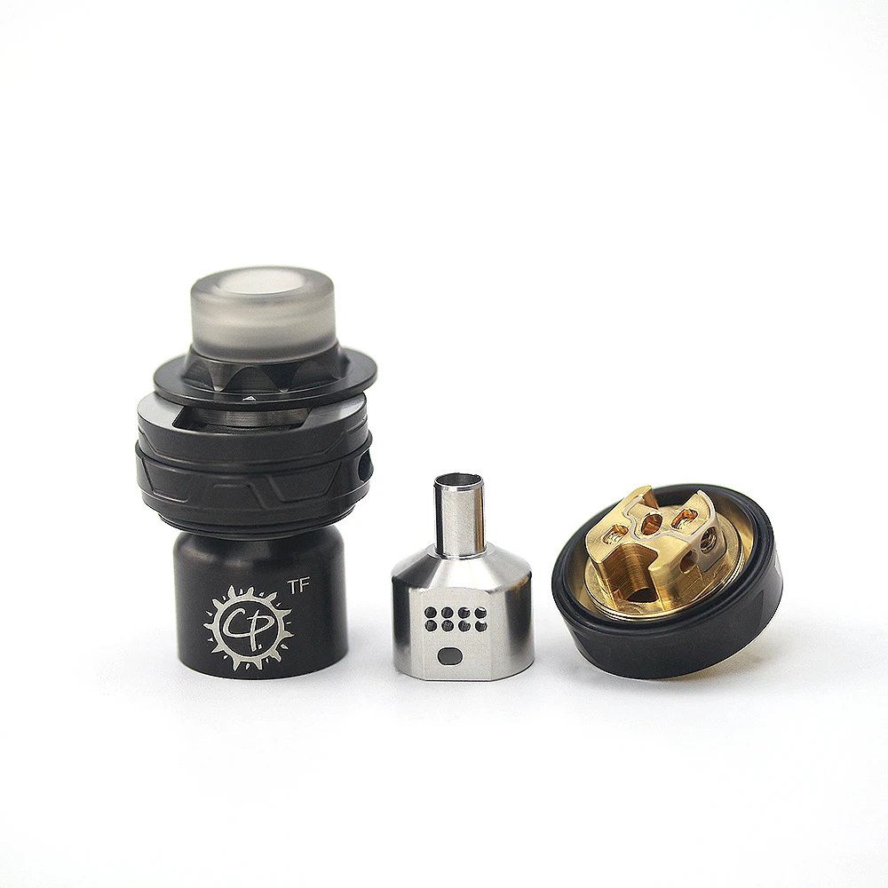Original Advken CP TF RTA 4ml3ml Tank 24mm Single Coil RTA with Slide Top Refilling Vape Tank Electronic Cigarette Vs MANTA RTA 01 (18)