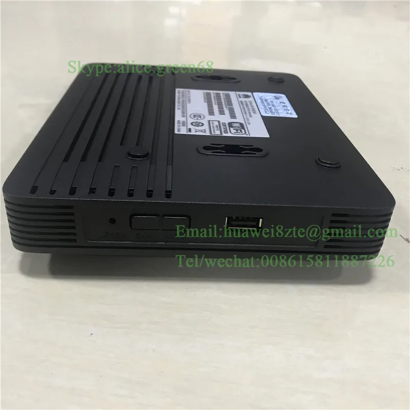 Квадратная английская версия Hua wei HG8245 GPON ONU с 4 ethernet и 2 голосовыми портами Внутренняя антенна Беспроводная 802.11cn