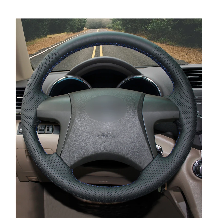 Искусственная кожа для Toyota Highlander 2008 2009 2010 2011 2012 2013 2014 Camry 2007 2011|Чехлы на руль| |