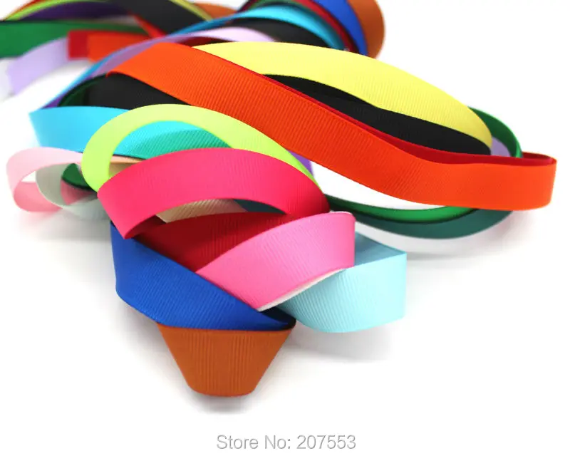 5/8 &quot16 мм Grosgrain ленты 20 многоцветные DIY Подарочные Упаковочные аксессуары
