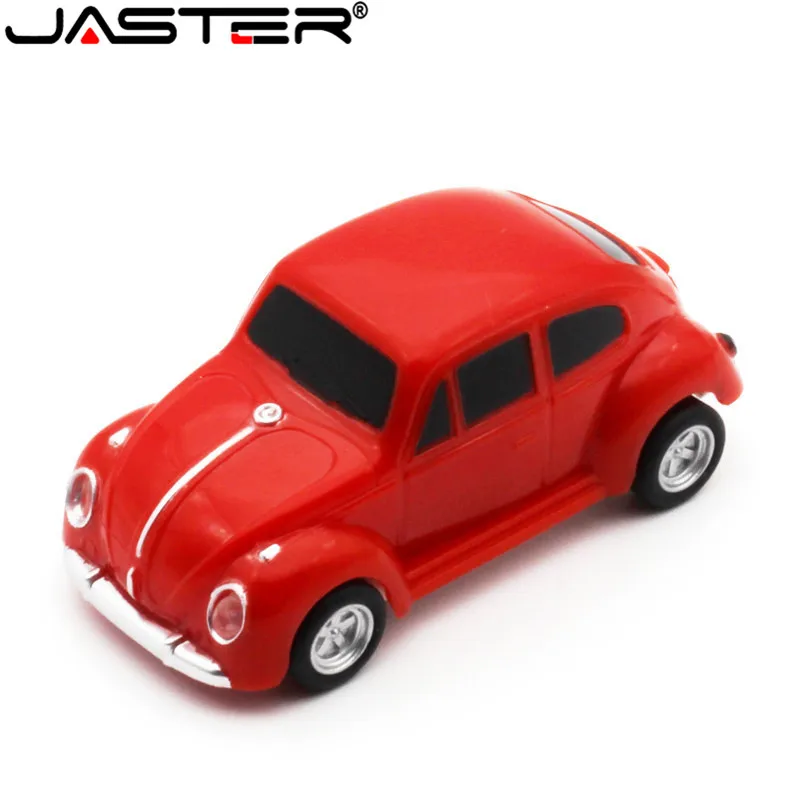 JASTER Mini Beetle модель автомобиля Флешка 4 ГБ 8 ГБ 16 ГБ 32 ГБ 64 ГБ USB флэш-накопитель карта памяти, Флеш накопитель в подарок U диск