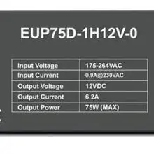 EUP75D-1H12V-0 постоянного Напряжение с цифровым адресным интерфейсом диммер декодер серии, 120-240VAC 6.2A* 1 канал 75 Вт Светодиодная лампа DALI контроллер