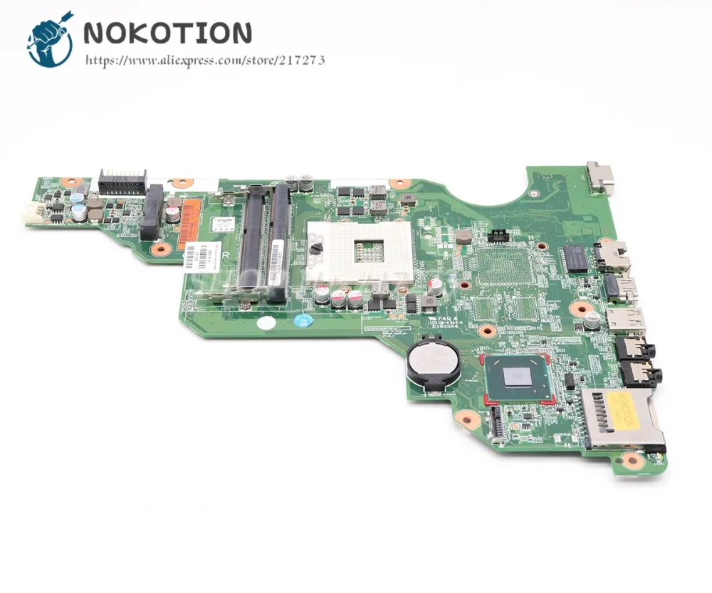 NOKOTION 688018-501 688018-001 основной плата для HP compaq CQ58 2000 2000-2204TU Материнская плата ноутбука HM70 DDR3 Бесплатная Процессор