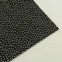 Черная хлопковая Ткань жира квартал лоскутное telas Tecido ткани ремесла Куклы Ткань S Вышивание ткань Книги по искусству работы Новые поступления Шторы