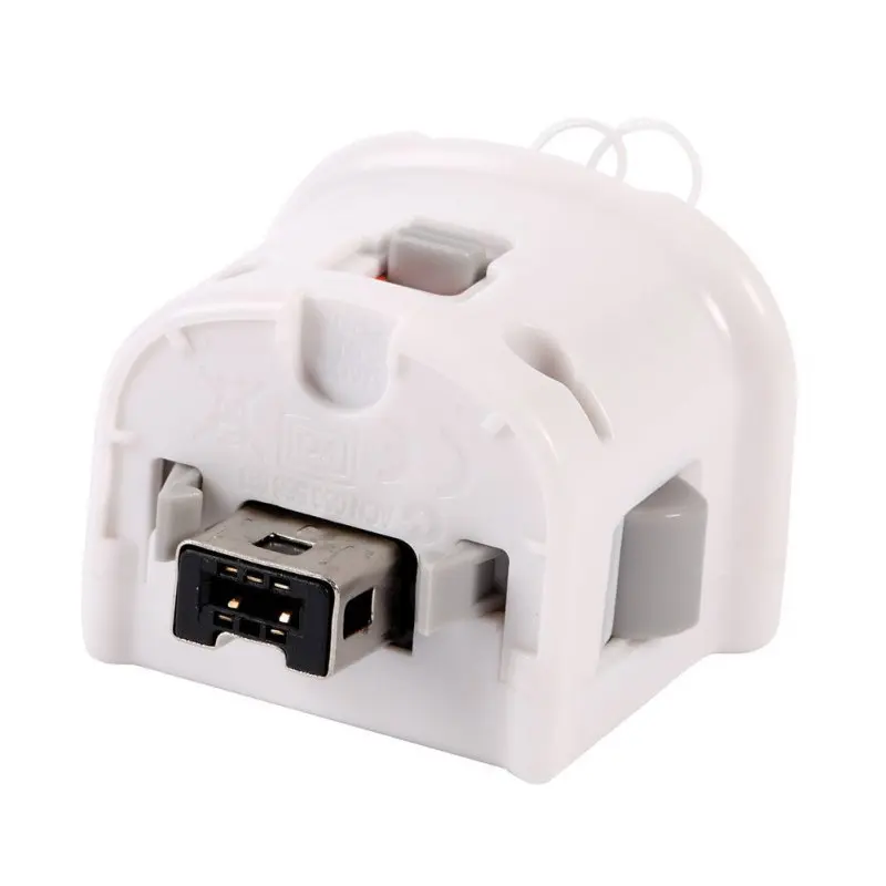 

Motionplus Motion Plus Adapter Sensor for Nintendo for Wii Gamepad Remote Controller Black White