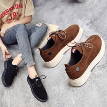 2019 spring new wild flat round head cross strap ladies casual shoes