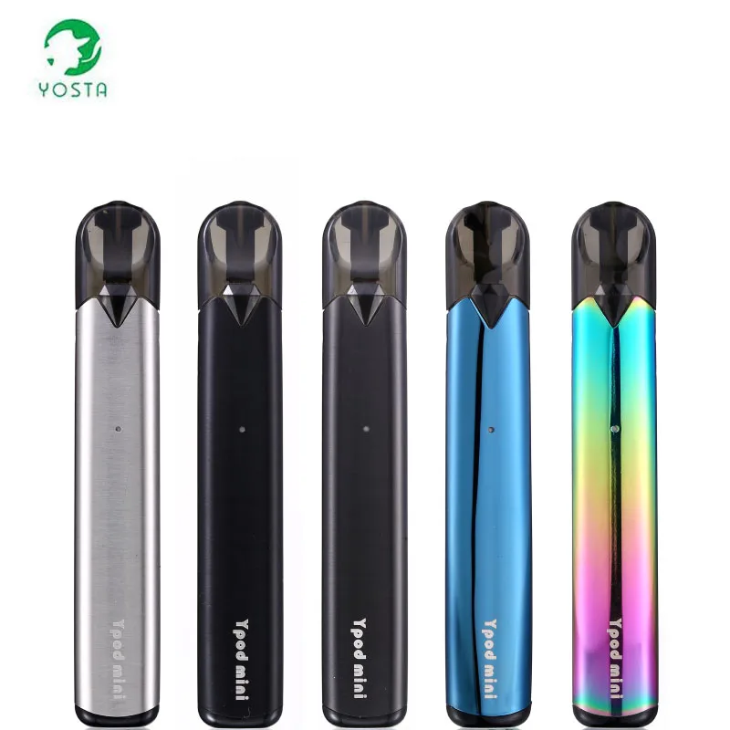 

2019 Newest Original Yosta Ypod Mini Vape Pen Kit Electronic Cigarette Vape kit for All in one Vaporizer VS YOSTA FCD Mini Kit