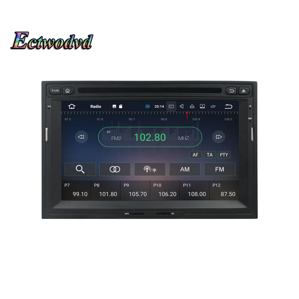 Discount Ectwodvd Octa Core 4G RAM 64G ROM Android 9.0 Car Multimedia DVD Player For Peugeot Berlingo 3008,5008,PG partner 2010-2016 16