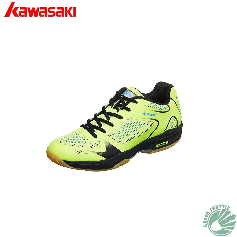 Натуральная обувь для бадминтона Kawasaki для мужчин и женщин, высокая эластичная подошва из ЭВА, более устойчивая при прыжке, K-352 кроссовки - Цвет: K 352 Green