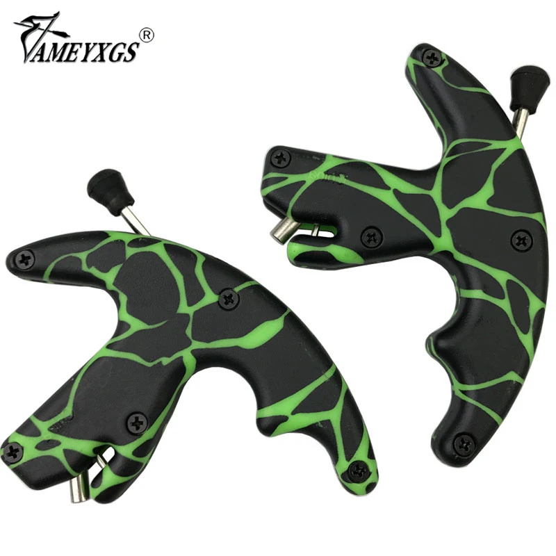 

Archery Bow Release Plastic Release Aid Bow Protect Finger LH/RH Universal D Rope For Compound Bow Hunting Shooting Accessory