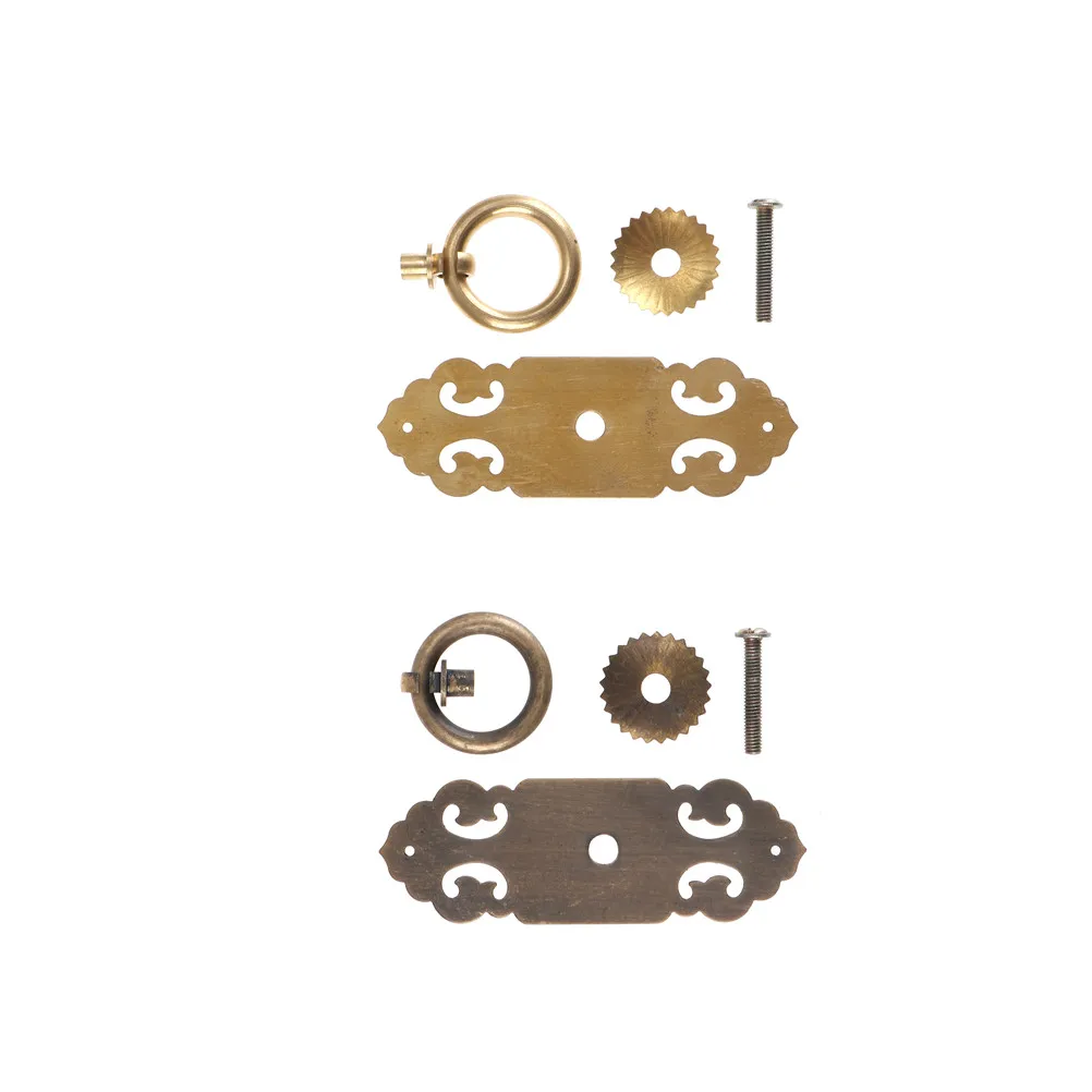 Furniture Hardware Brass Cabinet Handle Drawer Handles and Knobs Door Cabinet Strip Pull Decorative Furniture Fittings New