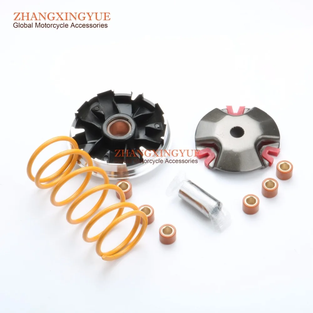 

1500 RPM 2000RPM Torsion Springs & Performance 18mm Variator Set w / 7g rollers for YAMAHA Scooter Minarelli JOG50 Zuma 1E40QMB