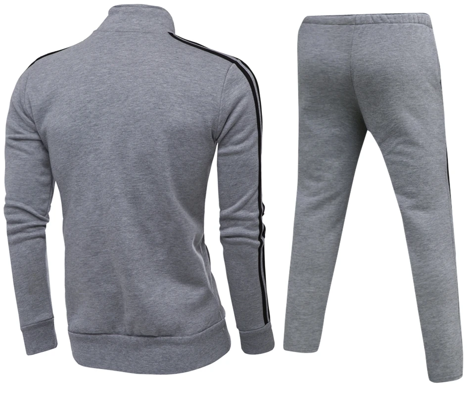 2018 New men Winter&Autumn&Spring Men Sportswear Jackets + pants Men's Clothing Sets complet plus size M-4XL 2018 New men Winter&Autumn&Spring Men Sportswear Jackets + pants Men's Clothing Sets complet plus size M-4XL