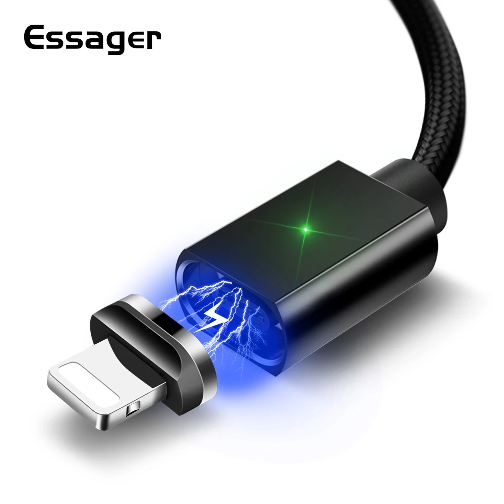 

Essager Magnetic Cable For iPhone X 8 7 Plus Data Charging USB Cable For iPhone 6 6s 5 5S SE Magnet Charge Charger Wire Cord