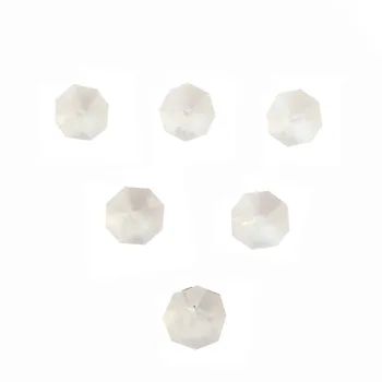 

4000pcs 14mm Octagon Crystal Beads In One Hole Crystal Chandelier Parts Beads