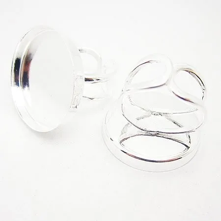 Beadsnice модное кольцо база подходит 25 мм установка кольцо заготовки для персонализации DIY ювелирных изделий делая ID22707