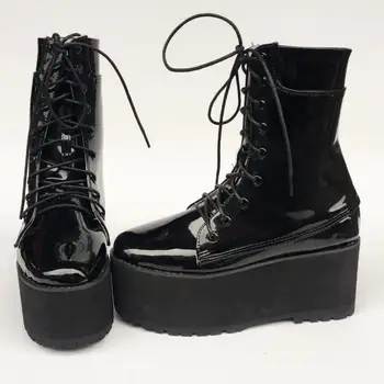 

Princess sweet punk shoes Summer fashion muffin boots European and American personality practical shopping shoes women an5195