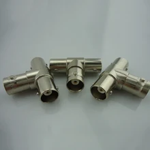 20 шт 1 BNC Гнездовой разъем до 2 Женский BNC сплиттер адаптер 3-way видео адаптер/монитор