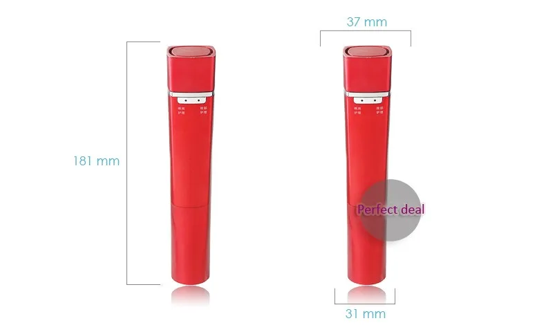 Alívio da Fadiga Bolsa do Enrugamento do Olho Ultrasonic Galvânica Ionic Aquecimento Preto Círculos Inchaço Tratamento 3d Rolo Massageador Máquina 8 Beleza e saúde