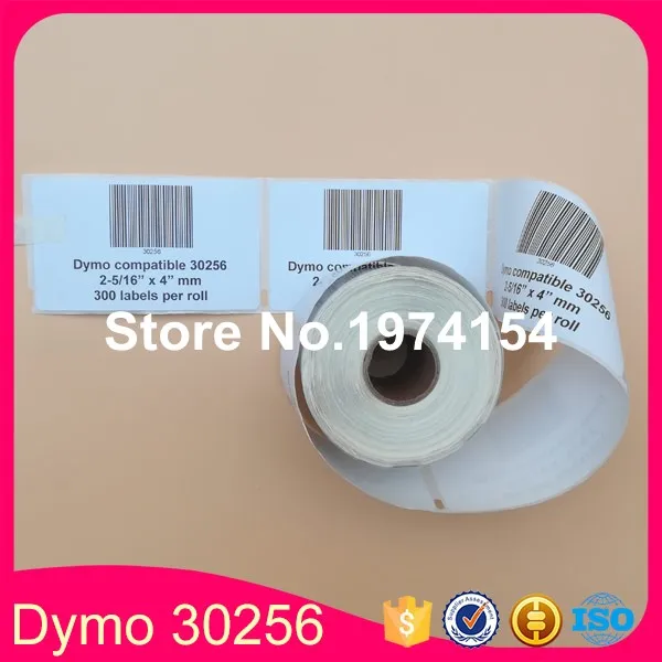 20 х Rolls Dymo Совместимые Метки 30256 1 5/16 ''x4'' 300 этикетки в рулоне|Ленты для